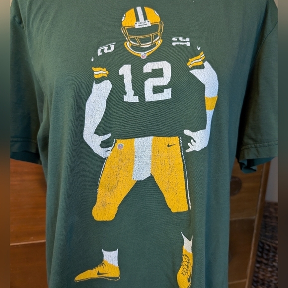 A. Rodgers - GREEN BAY PACKERS " DISCOUNT DOUBLE CHECK" Short Sleeve Shirt - Picture 3 of 10
